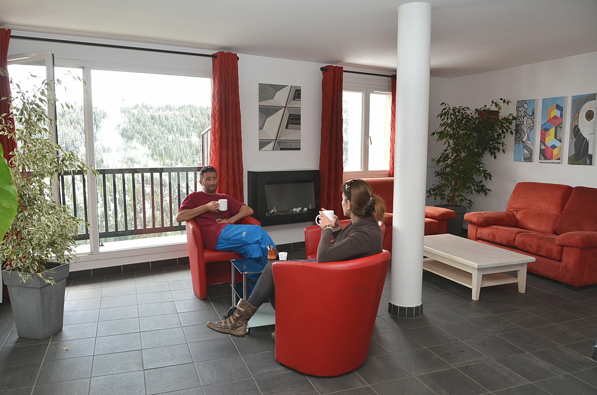 Residence Les Pleiades Flaine Bagian luar foto